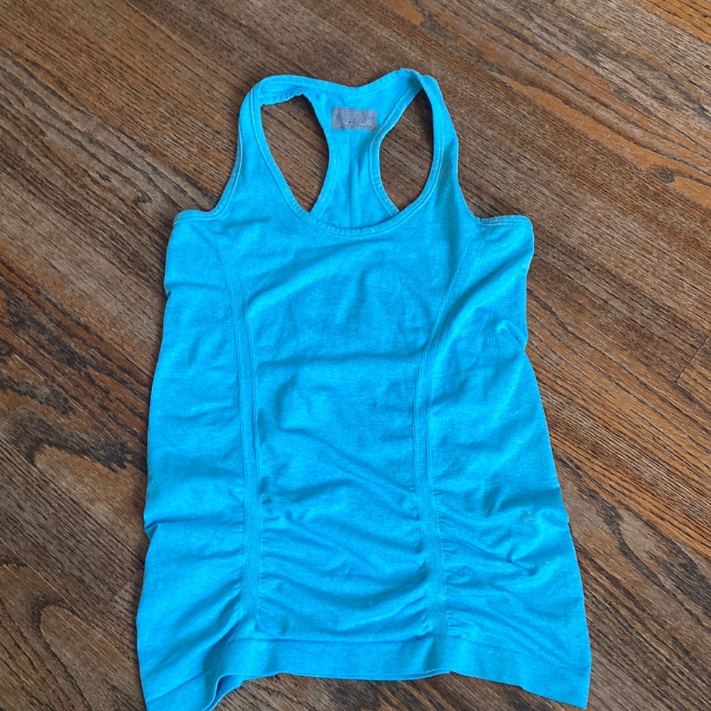 Athleta blue tank top
